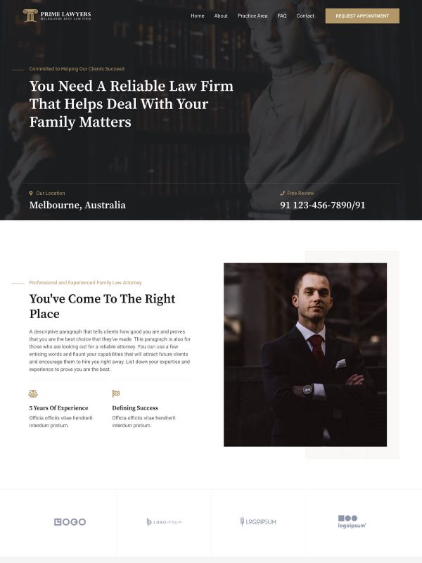 Best Prime Lawyers Firms Website Templates